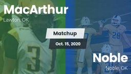 Matchup: MacArthur High vs. Noble  2020