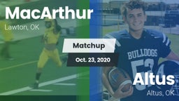 Matchup: MacArthur High vs. Altus  2020