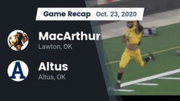 Recap: MacArthur  vs. Altus  2020