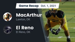 Recap: MacArthur  vs. El Reno  2021