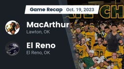 Recap: MacArthur  vs. El Reno  2023