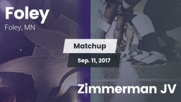 Matchup: Foley  vs. Zimmerman JV 2017