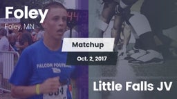 Matchup: Foley  vs. Little Falls JV 2017