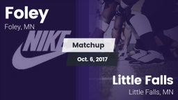 Matchup: Foley  vs. Little Falls 2017