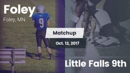 Matchup: Foley  vs. Little Falls 9th 2017