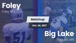 Matchup: Foley  vs. Big Lake  2017