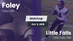 Matchup: Foley  vs. Little Falls 2018