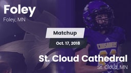 Matchup: Foley  vs. St. Cloud Cathedral  2018