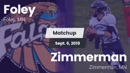 Matchup: Foley  vs. Zimmerman  2019