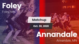 Matchup: Foley  vs. Annandale  2020