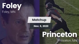 Matchup: Foley  vs. Princeton  2020