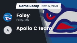 Recap: Foley  vs. Apollo C team 2020