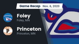 Recap: Foley  vs. Princeton  2020