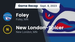 Recap: Foley  vs. New London-Spicer  2023