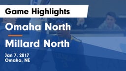 Omaha North  vs Millard North   Game Highlights - Jan 7, 2017