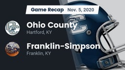 Recap: Ohio County  vs. Franklin-Simpson  2020