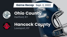 Recap: Ohio County  vs. Hancock County  2022