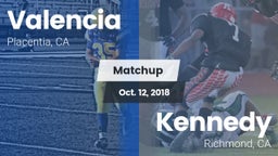Matchup: Valencia  vs. Kennedy  2018
