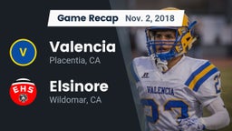 Recap: Valencia  vs. Elsinore  2018