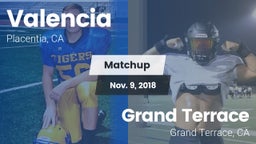 Matchup: Valencia  vs. Grand Terrace  2018