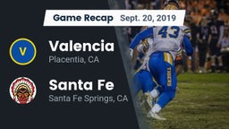 Recap: Valencia  vs. Santa Fe  2019