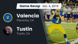 Recap: Valencia  vs. Tustin  2019