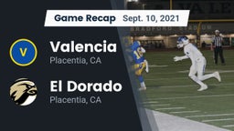 Recap: Valencia  vs. El Dorado  2021