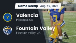Recap: Valencia  vs. Fountain Valley  2022