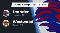 Recap: Leander  vs. Westwood  2017