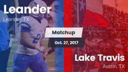 Matchup: Leander vs. Lake Travis  2017