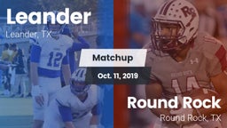 Matchup: Leander vs. Round Rock  2019