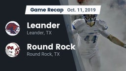 Recap: Leander  vs. Round Rock  2019