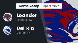 Recap: Leander  vs. Del Rio  2022