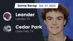 Recap: Leander  vs. Cedar Park  2023