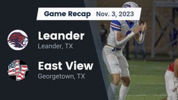 Recap: Leander  vs. East View  2023