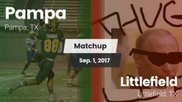 Matchup: Pampa  vs. Littlefield  2017