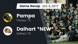 Recap: Pampa  vs. Dalhart  *NEW* 2017