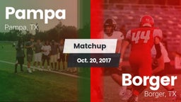 Matchup: Pampa  vs. Borger  2017