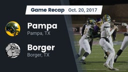 Recap: Pampa  vs. Borger  2017