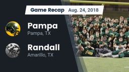 Recap: Pampa  vs. Randall  2018