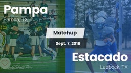 Matchup: Pampa  vs. Estacado  2018