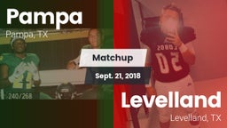 Matchup: Pampa  vs. Levelland  2018