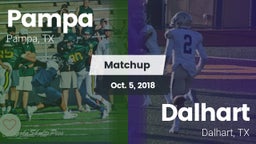 Matchup: Pampa  vs. Dalhart  2018