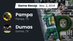 Recap: Pampa  vs. Dumas  2018