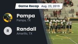 Recap: Pampa  vs. Randall  2019