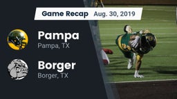 Recap: Pampa  vs. Borger  2019