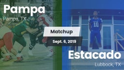 Matchup: Pampa  vs. Estacado  2019