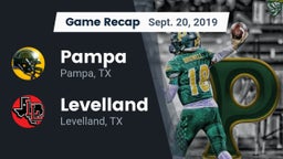 Recap: Pampa  vs. Levelland  2019