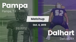 Matchup: Pampa  vs. Dalhart  2019