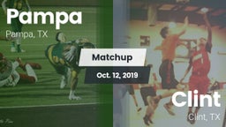 Matchup: Pampa  vs. Clint  2019